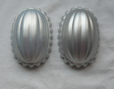 2 Vintage Mirro aluminum jello desserts ice mold made in USA
