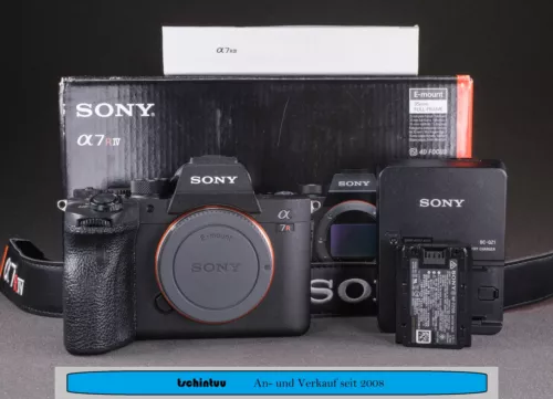 Sony Alpha a7R IV 61.0MP Nur Gehäuse 10.800 Auslösungen Sehr Gut OVP