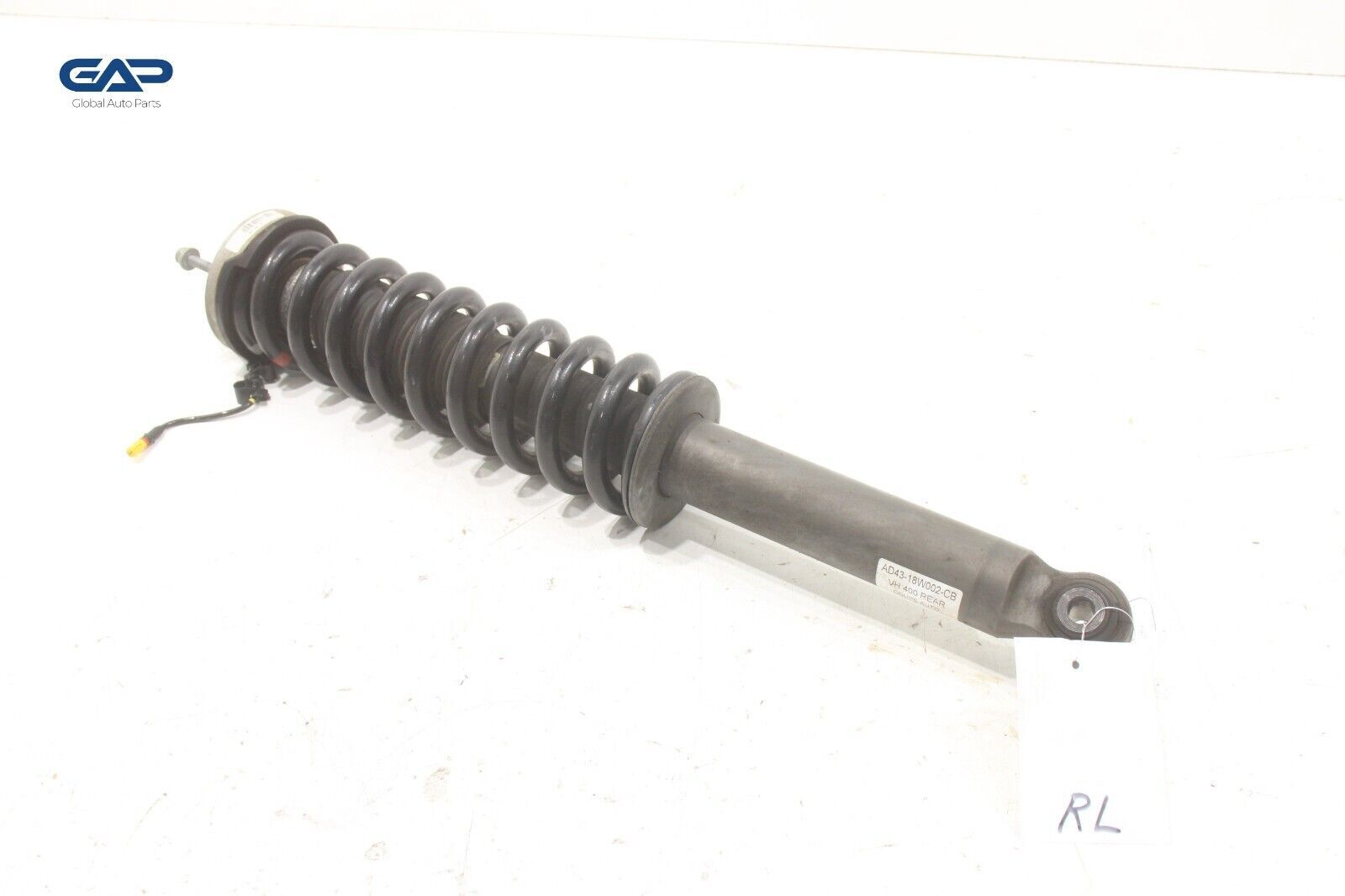 10-13 ASTON MARTIN RAPIDE REAR LEFT SIDE SHOCK STRUT ABSORBER & COIL SPRING OEM