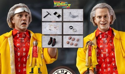 PREORDER - 1/6 Doc Brown + Marty Mcfly Back To The Future Part 2