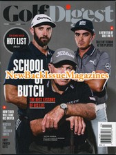 Golf Digest 3/19,Dustin Johnson,Rickie Fowler,Butch Harmon,March 2019,NEW