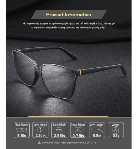 Gafas de sol de forma cuadrada lentes planas marco de plástico gafas de sol para mujer. - Imagen 2 de 5