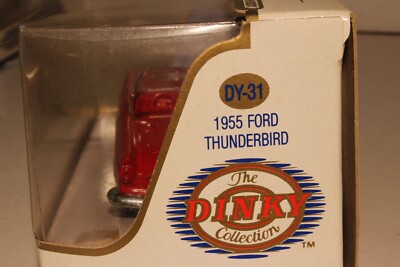 Dinky 1/43 - Ford Thunderbird 1955 Red DY031/B Diecast Scale Model Car