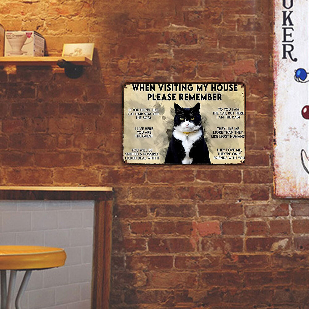 APFoo Targa Decorativa In Metallo 'Michael Corleone' 30x20 Cm - Perfetta Per Garage, Bar, Pub O Casa - Stile Americano - 4