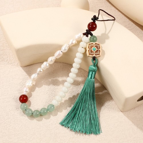 Handy Kette Damen Anti-verlorene Für Telefone Perlen-Handy-Lanyard - 第 9/12 張圖片