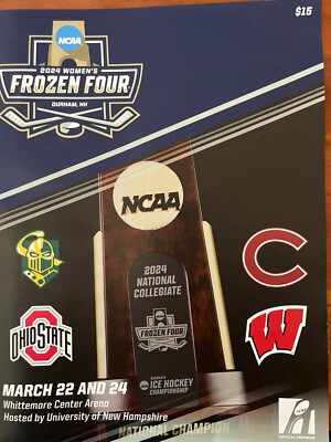 2024 NCAA Division I Women's Frozen Four Program Hockey Championship Mar 22 / 24