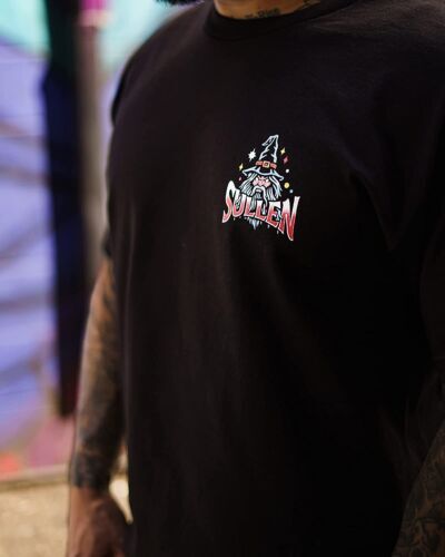 Sullen Clothing "Mighty Wizard " Mens tee Art Collective tattoo black - Picture 5 of 5