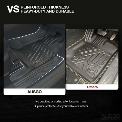 AUSGO 5D Floor Mats for GWM Cannon L / Base / Lux 2020+ | Door Sill Coverage - Picture 5 of 10
