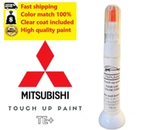 For MITSUBISHI U17, KBW, TRN TITANIUM GREY Touch up paint pen with brush
