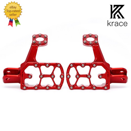 For Honda CRF150F CRF230F CRF 150 230 F 2003-2020 Red Footpeg Footrest Pedal CNC - Bild 8 von 14