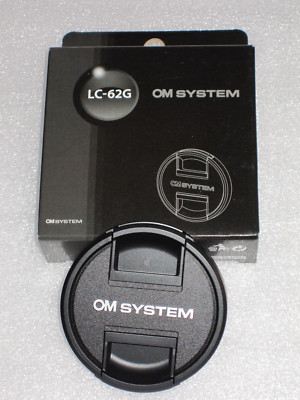 ORIGINAL OLYMPUS  OBJEKTIVDECKEL  LC-62G  OM SYSTEM  NEU OVP,  LC 62 Lens Cap