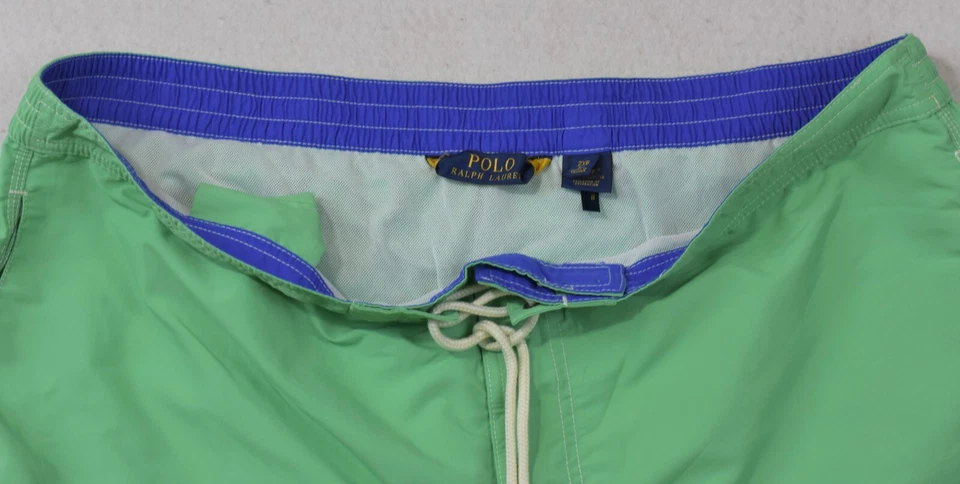 Bañador Polo Ralph Lauren Calzoncillos Pantalones Cortos Verde 2XLT 2X Alto Nuevo con Etiquetas Foto 4 de 4
