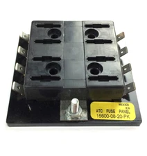 Pollak 8 Position Fuse Panel 52-408P NOS