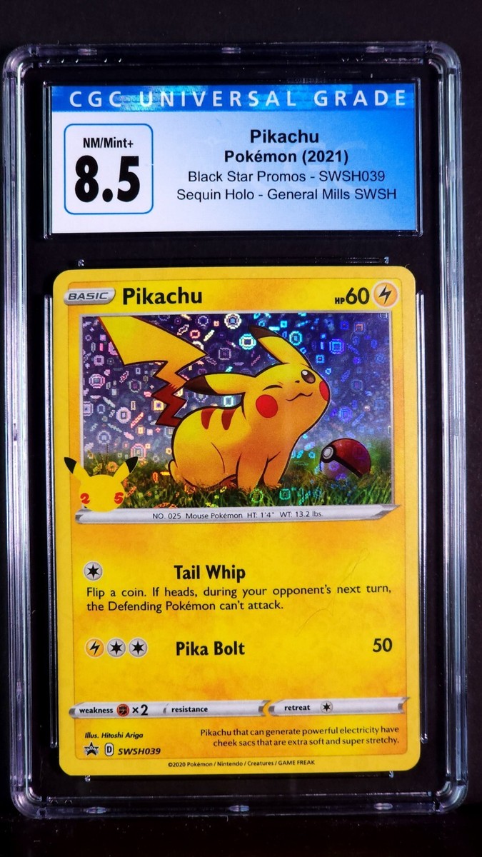PSA10】ピカチュウ General Mills 25周年プロモ