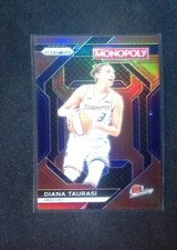 DIANA TAURASI 2024 Panini Monopoly Prizm WNBA Brown Prizm WNBA20 Card /249