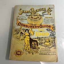 Sears, Roebuck, and Co., Inc Fall Catalog #118 Vintage Softcover