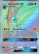 Venomoth GX 216/214 Rainbow Rare Unbroken Bonds Pokemon Holo Near Mint on eBay