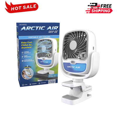 #ad Arctic Air Grip Go Rechargeable Portable Cooling Fan Cooler $34.99