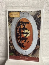 Sew Cherished Wool Appliqué Pattern TRICK OR TREAT 