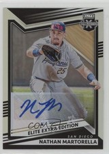 2022 Panini Elite Extra Edition Signatures Nathan Martorella #150 Auto 0g45