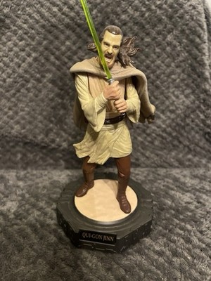 Hasbro Star Wars Qui-Gon Jinn Drehfigur Actionfigur 20cm 1999 Episode 1 Darth