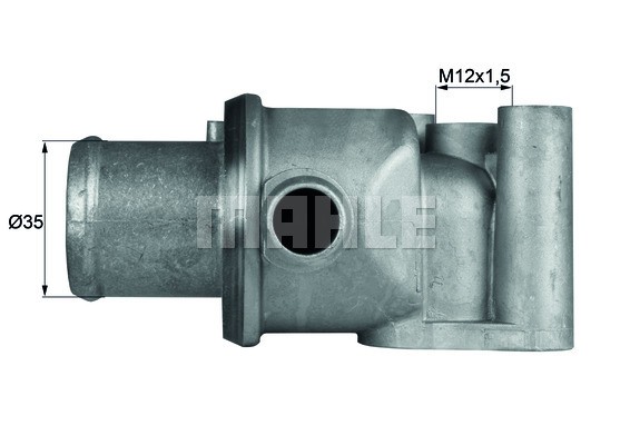 Mahle TI 77 87D Thermostat, KüHlmittel FüR Fiat Cinquecento (170_)-image