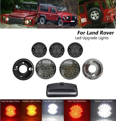 Fumé LED Amélioration Fumée Feu Brouillard Stop Pour Land Rover Defender 90 110 - Photo 1/4