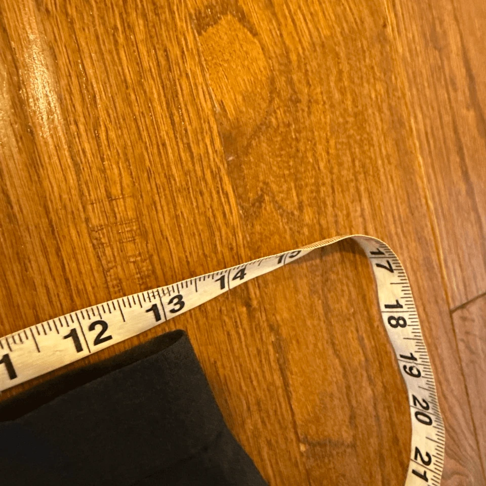 Brooks Brothers Italian wool charcoal grey fringe faux wrap skirt 4p - Image 4 of 4