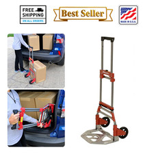 Milwaukee Folding Hand Truck Dolly 150 lb Capacity Fold Up New 73777