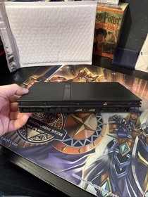 PS2 PLAYSTATION 2 SLIM SYSTEM CONSOLE SCPH-70012 + CONTROLLER CABLES