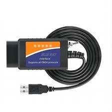Ford Obd2 Diagnostic Tool Elm327 V1.5 Usb Wired Scanner Forscan Compatible Us