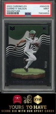 2022 Panini Chronicles Magnitude #MAG28 Garrett Wilson ROOKIE Purple PSA 9 23/49