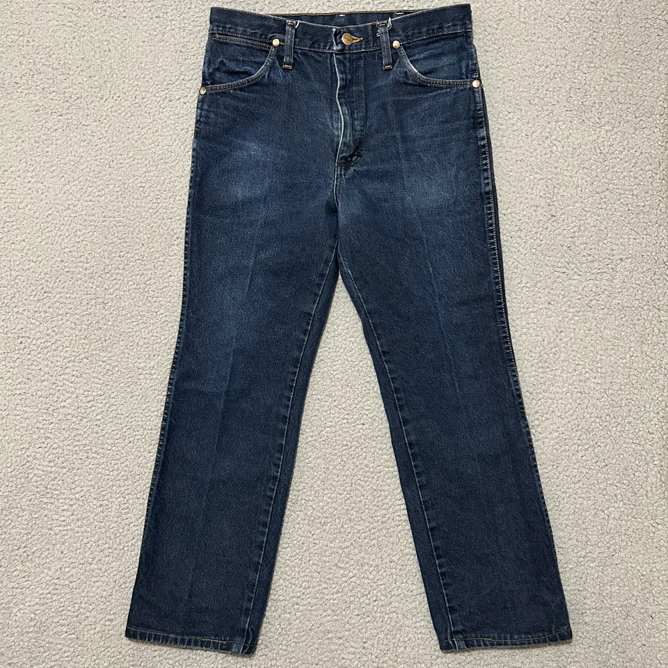 Wrangler Cowboy Cut Jeans Men 30x30 (Fit 30x27) Blue Silver Edition Slim Fit - Image 2 of 4