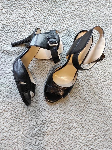 Women Nine West Heels Black 37.5