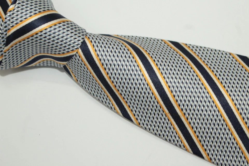 Шелковый галстук BORRELLI сделано в Италии F83515 - Изображение 3 из 4