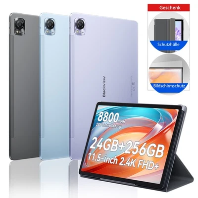 Blackview Mega 1 Android 13 4G Tablet 11.5" 2.4K 24GB+256GB Helio G99 120HZ 50MP