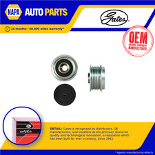 Overrunning Alternator Pulley fits KIA SELTOS 1.6 2.0 2019 on Clutch Gates New