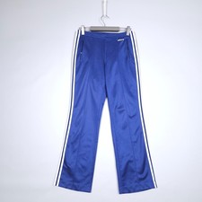 Vintage 80s Adidas Track Pants Boot Cut Three Stripes Womens size M /W28 L31