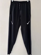 Nike AeroSwift Men's Sz Small DriFIT ADV Running Pants FN3361-010 Racing Black