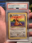 Dragonite Fossil Non Holo PSA 9