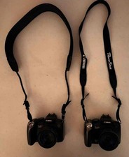 Lot of 2 Canon PowerShot SX20 IS Cameras. These Take Pictures. PARTS ONLY