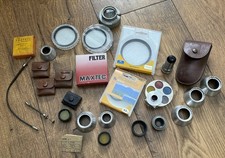 Lot Of Vintage Camera Lens Various Sizes & br...
