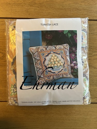 Ehrman rare Kaffe Fassett tapisserie dentelle turque aiguille neuf retiré - Photo 3/13