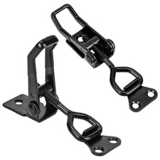 2 PCS Black Toggle Latch Clamp 300lbs Heavy Duty Adjustable Quick Release