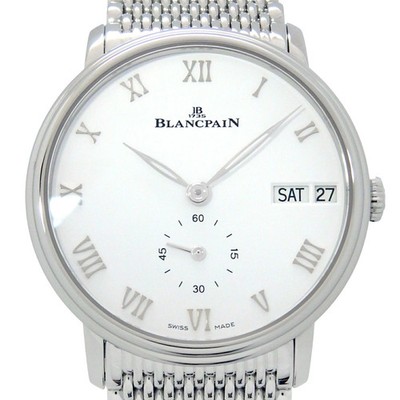 BLANCPAIN Blancpain Villeret Journey 6652-1127-MMB Men's Used Watch #51019