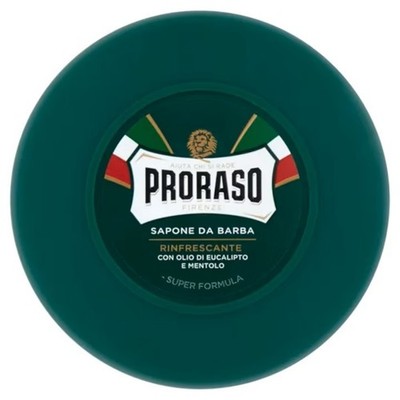 Proraso Rasierseife Eukalyptusöl und Menthol im Tiegel   Erfrischend, 150 g
