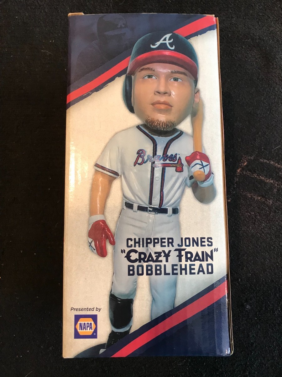 Chipper Jones “CRAZY TRAIN” BOBBLE HEAD Chipper Jones 