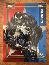 Topps Chrome Marvel 2026 Venom #187 Captain A...