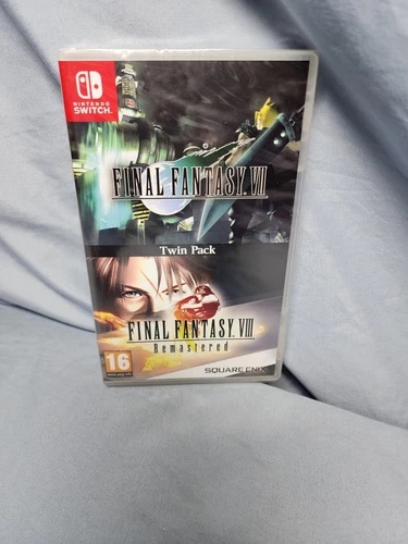 **NEW SEALED** Final Fantasy VII & VIII Remastered Twin Pack Switch Game (2020)