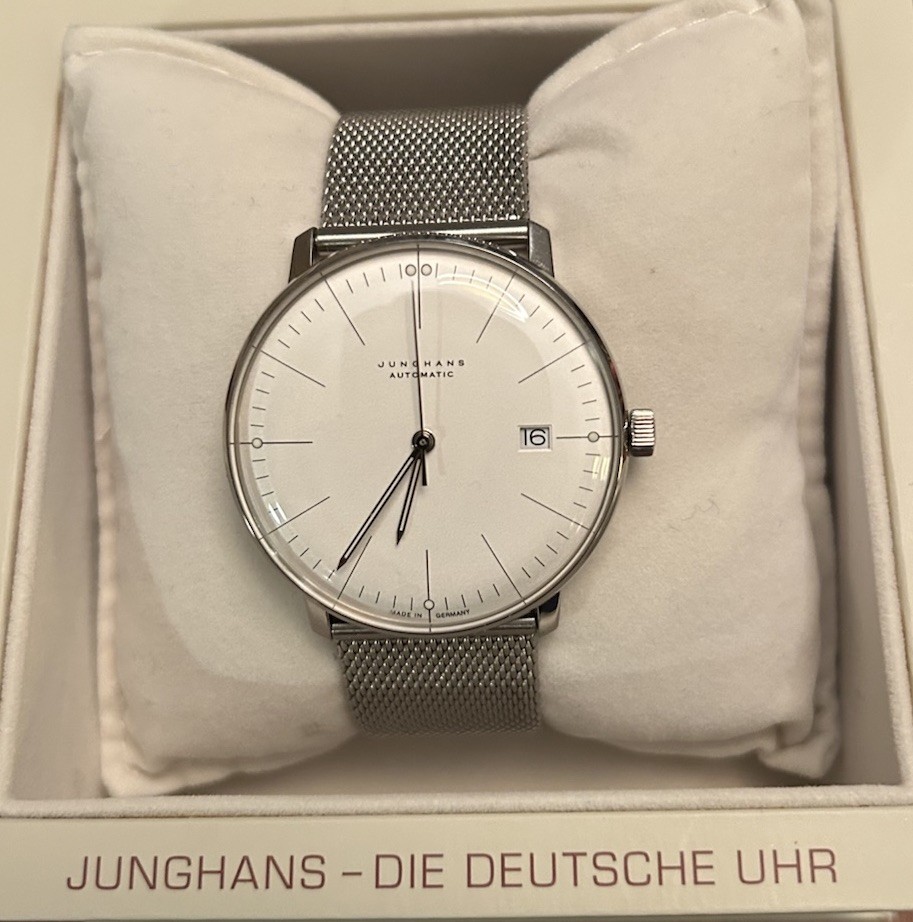 Junghans Max Bill Automatic Self-Winding Men's Wa… - image 1